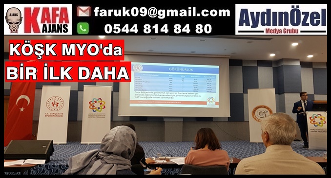 KÖŞK MYO'da BİR İLK DAHA