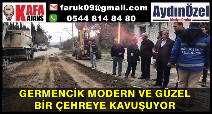 GERMENCİK MODERN VE GÜZEL BİR ÇEHREYE KAVUŞUYOR