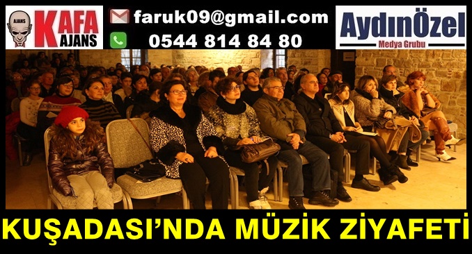 KUŞADASI’NDA MÜZİK ZİYAFETİ