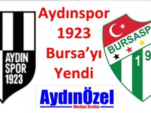 Aydınspor 1923 Bursa’yı Yendi
