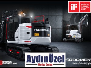 HİDROMEK’İN ‘İKİ AKILLI DEV’İNE ALMANYA’DAN ÖDÜL