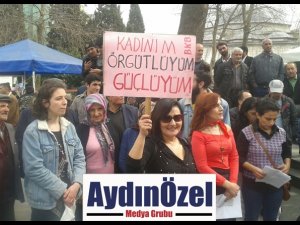 ÇORLU’DA 8 MART EYLEMİ